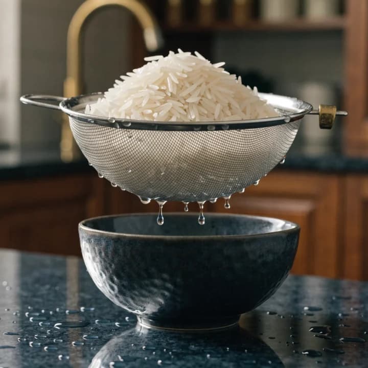 Fine-mesh kitchen sieve