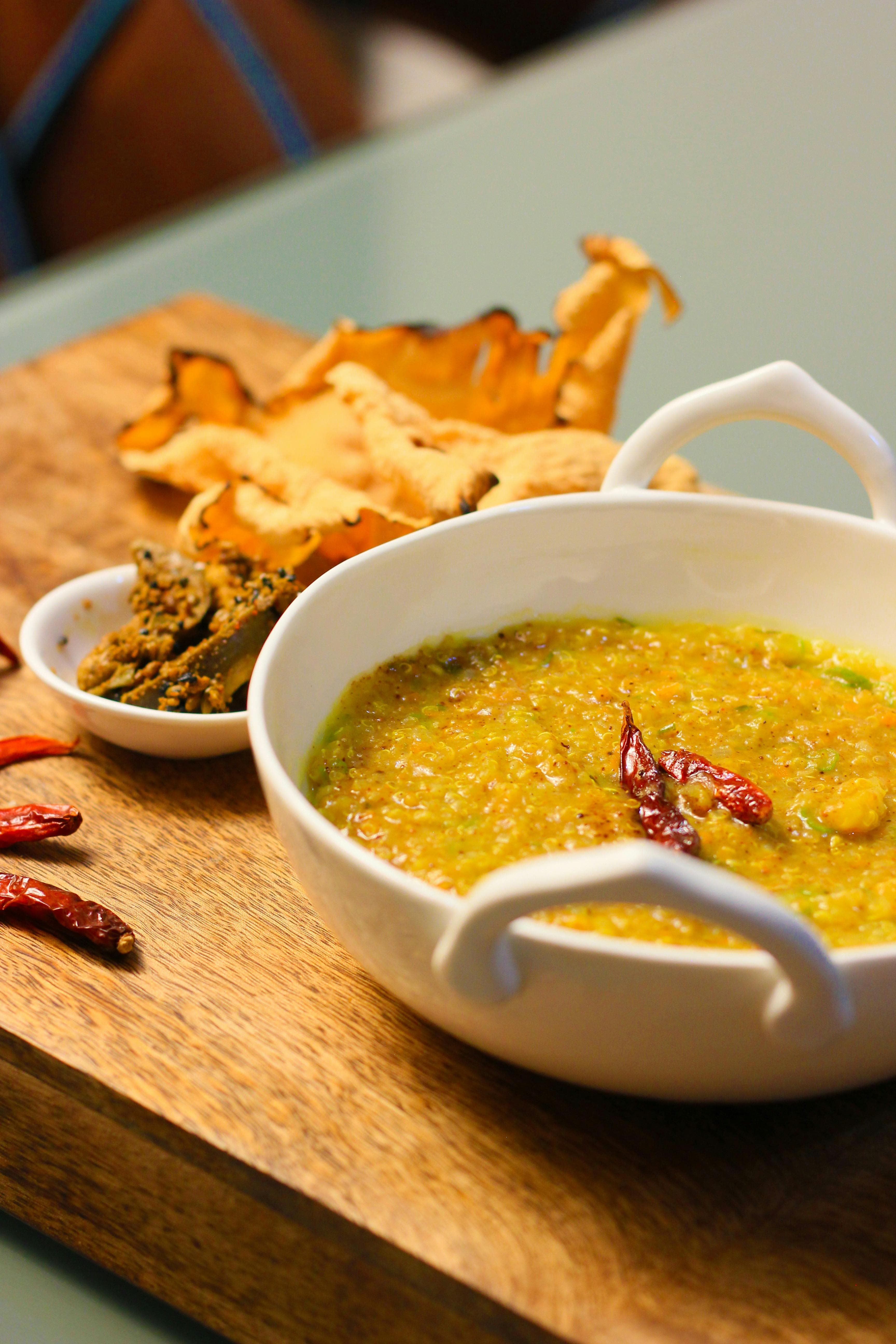 Bowl of vegan Indian curry