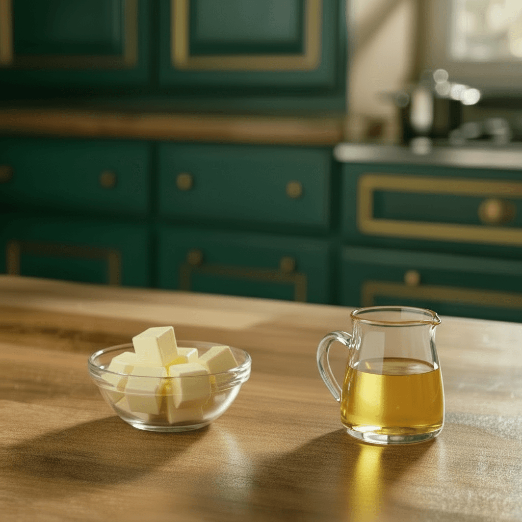 Oil or vegan butter