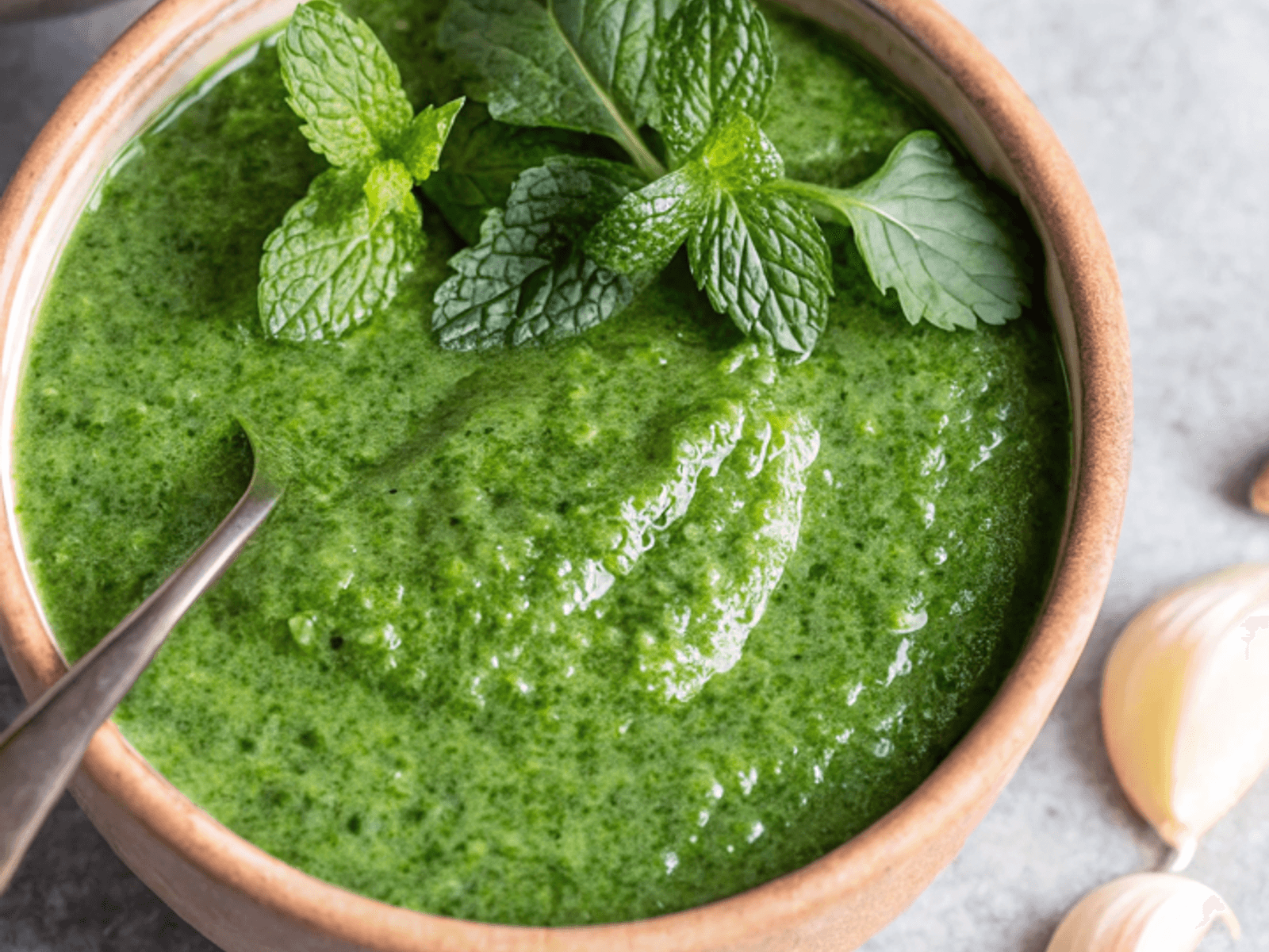 Homemade Cilantro Chutney