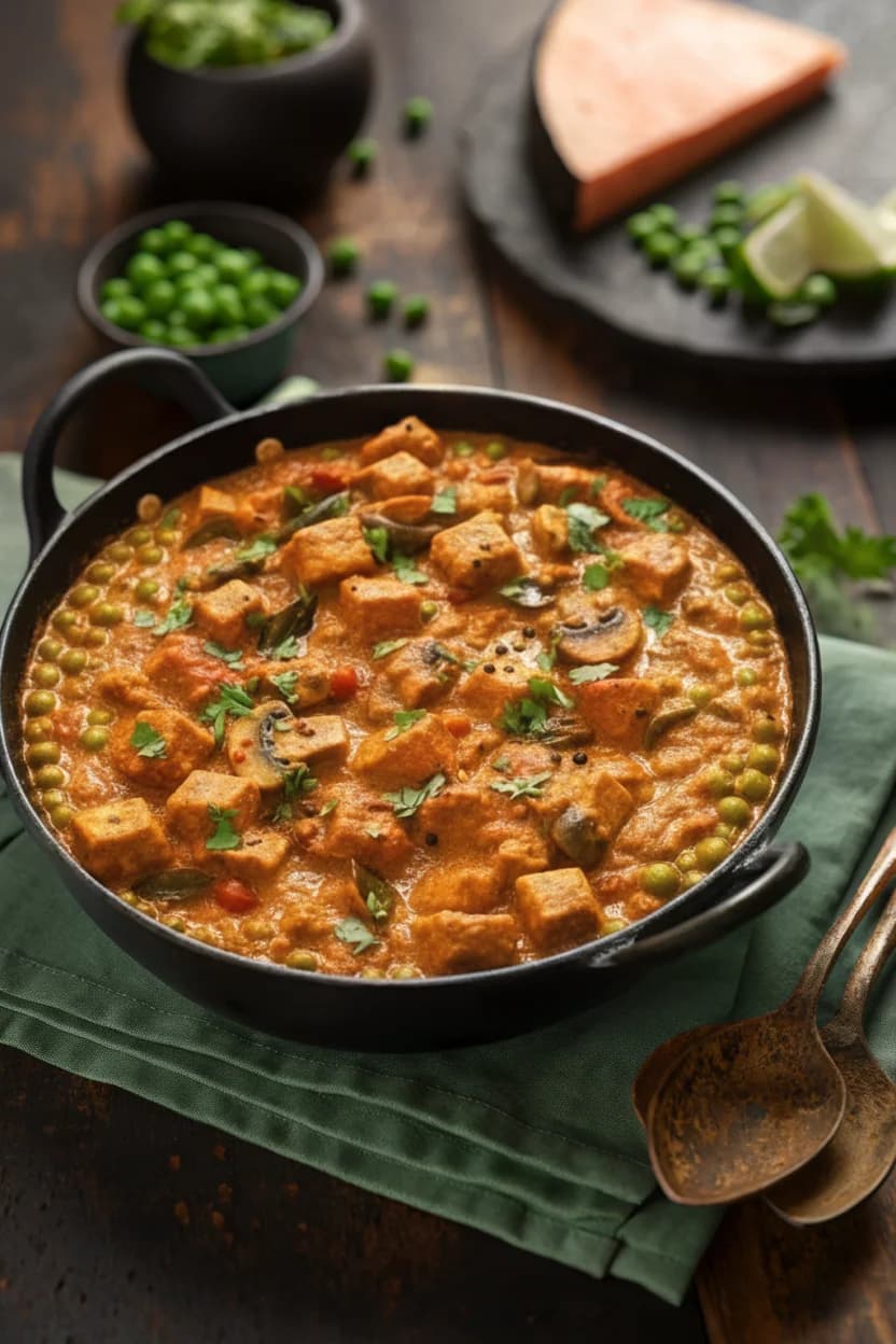 Matar Tofu Curry