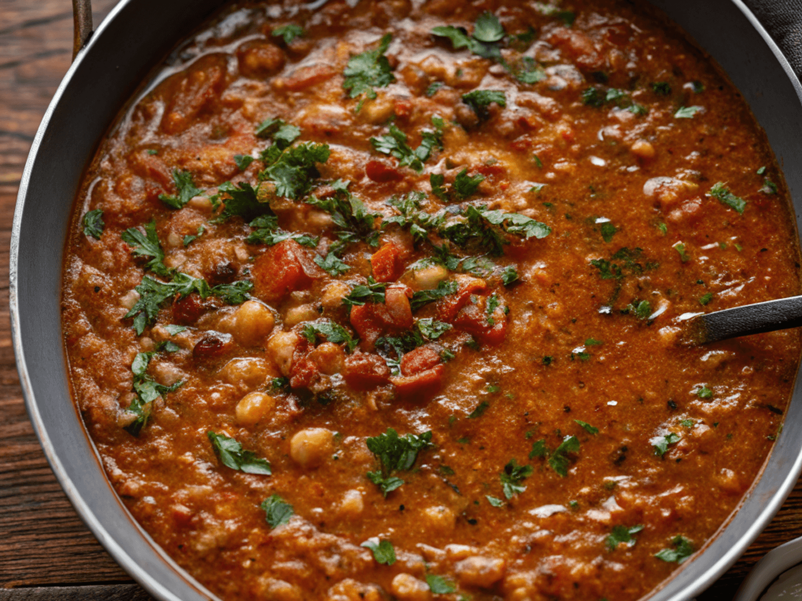 Spicy Lentil Bean Stew