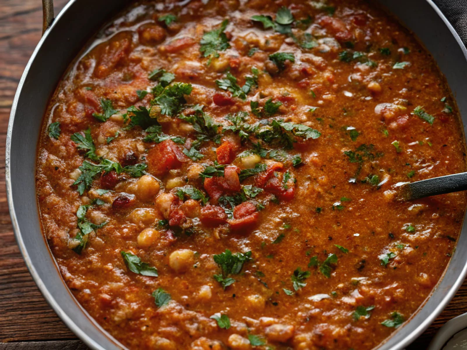 Spicy Lentil Bean Stew
