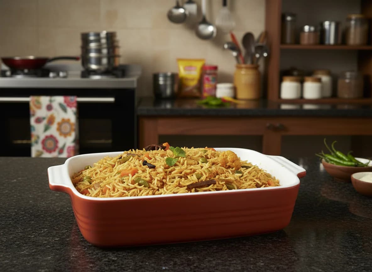 Veg Biryani | Vegetable Biryani Recipe