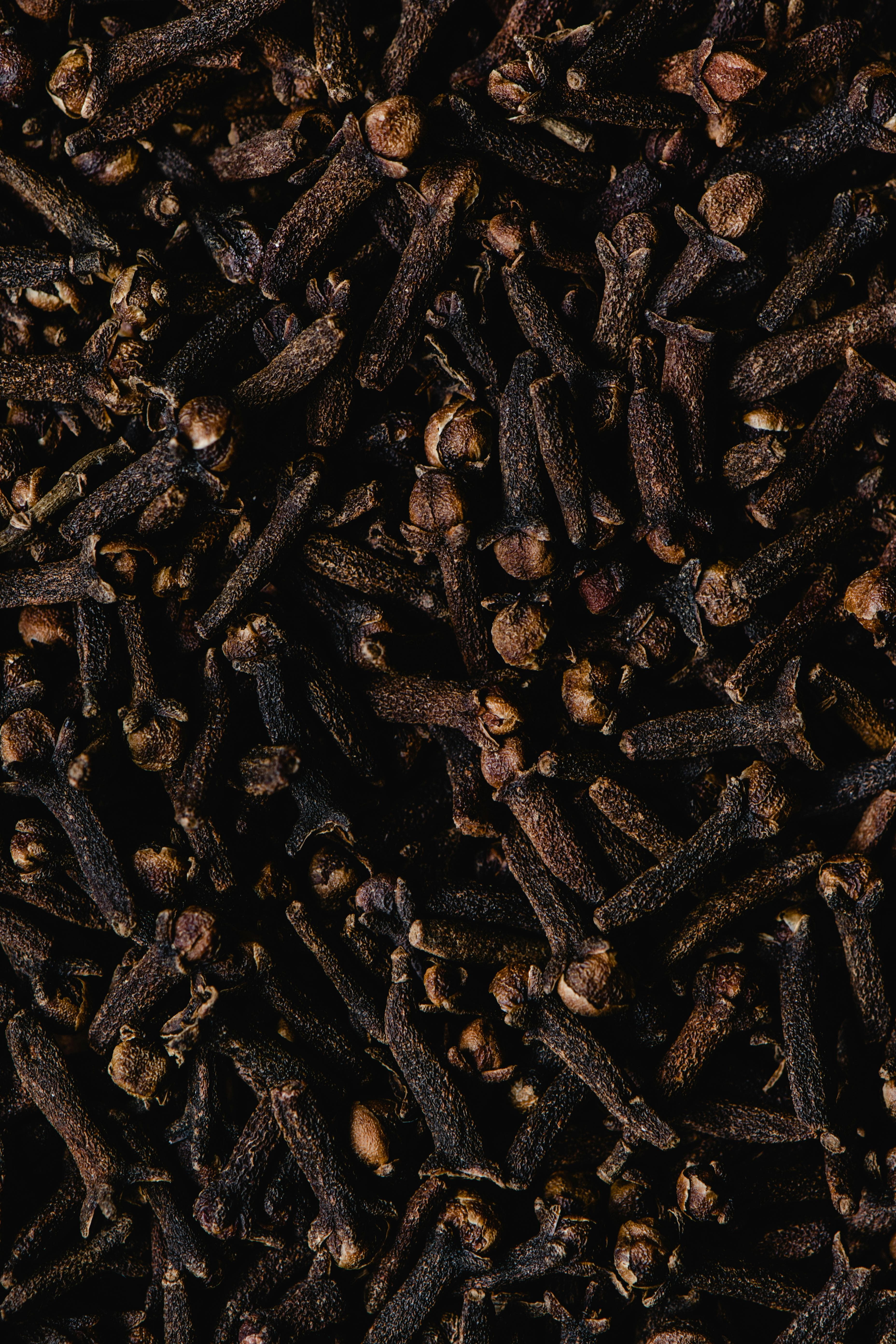 Whole cloves used in Indian cooking